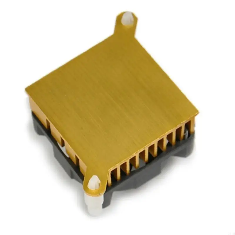 G6DD Gold Aluminium Rainkink DC5V 12V 40mm 40x40x10mm fan for activities northbridge phickes boad actices