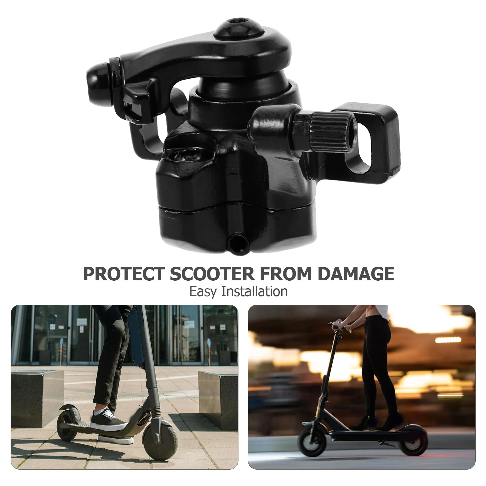 Scooter Accessories Brakes for Electric Damping Parts There Is Steel Wire inside Disc Lock Are Metal Kit Hydraulic