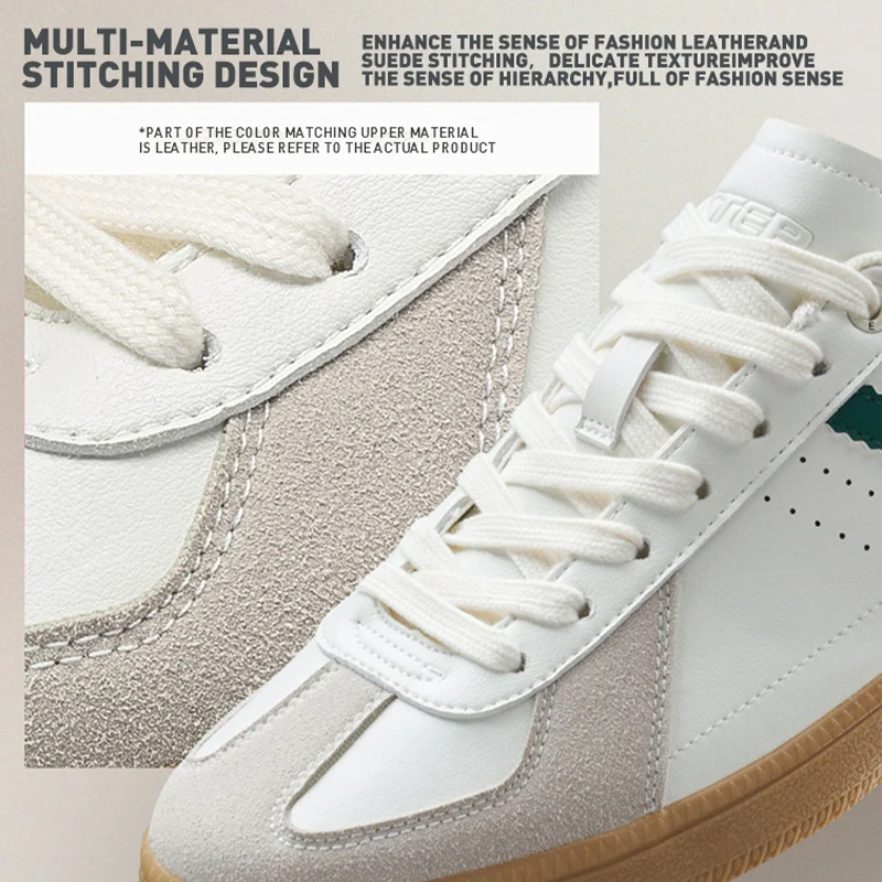 Xtep Skateboarding Shoes Men 2023 Spring Retro Lightweight Male Sports Shoes Non-Slip Soft Casual Men\'s Sneakers 877219310024
