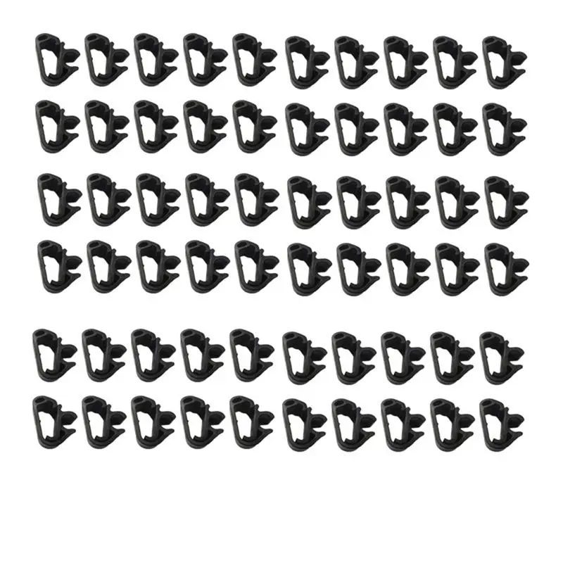 Superior-Car 1617040080 Wiper Sprays Pipe Buckle Clip Kit 60Pcs For 3008 5008 408 Citroen C5 C5X Tesla Model 3 M Y