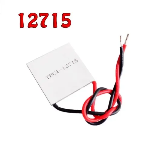 1pcs/lot X TEC1 12715 TEC 1 12715 136.8W 12V-15.4V 15A TEC Thermoelectric Cooler Peltier (TEC1-12715)