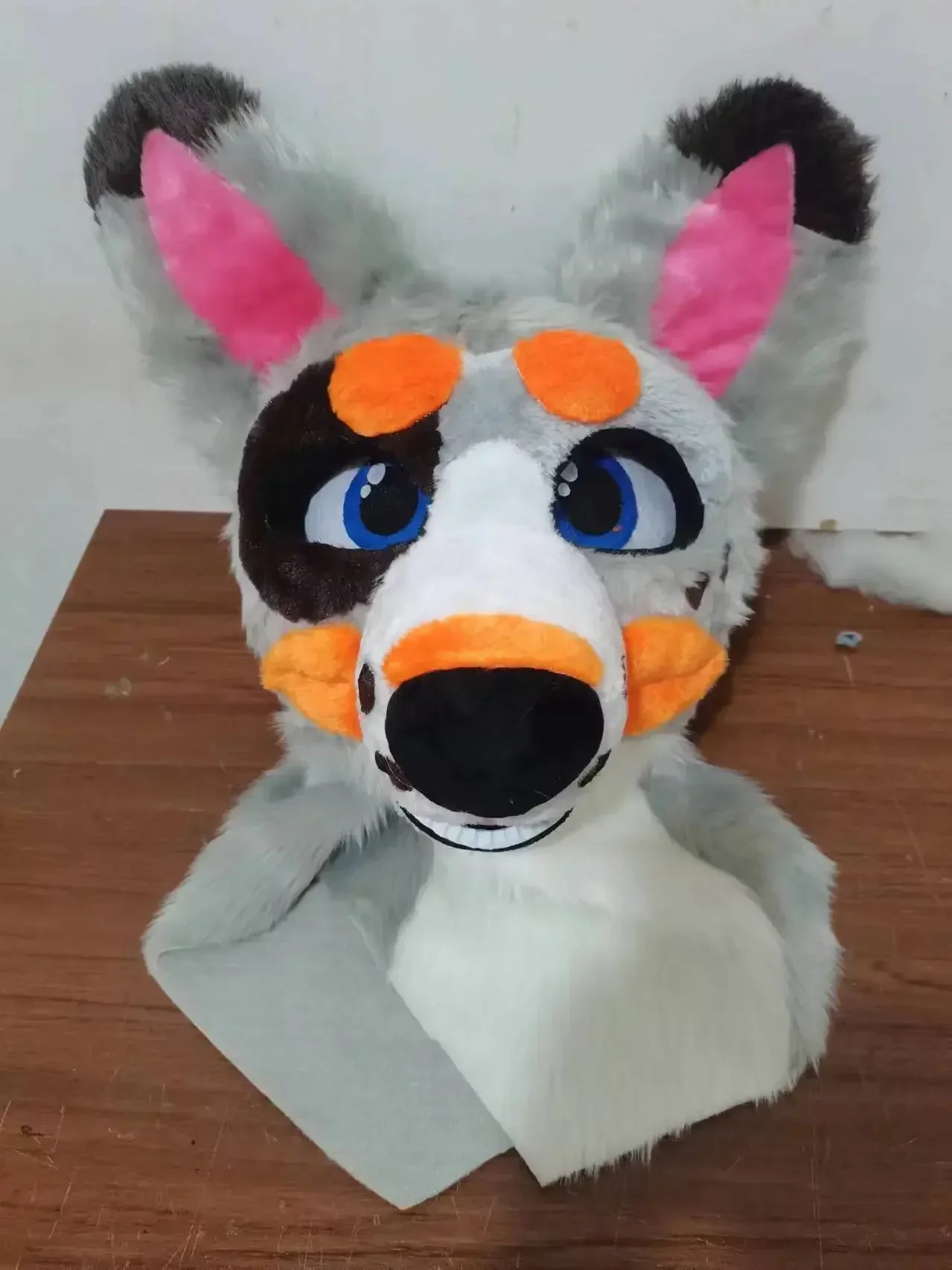 ชุดมาสคอตสุนัข ขนสุนัขจิ้งจอก ชุดสุนัขพันธุ์ฮัสกี้ ชุดขนสัตว์ ชุดแฟนซี สำหรับงานฮาโลวีน คริสต์มาส งานวันเกิด ของขวัญ