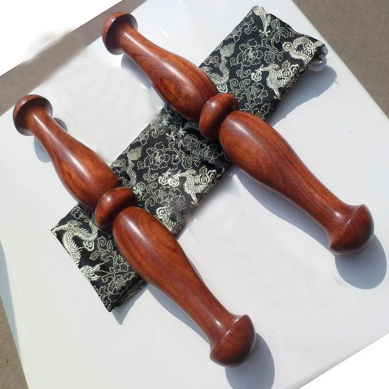 

Фитнес-стрижки из розового дерева, деревянная линейка тай-чи, кунг-фу, оздоровительный бар, массажная палочка, палочки для боевых искусств