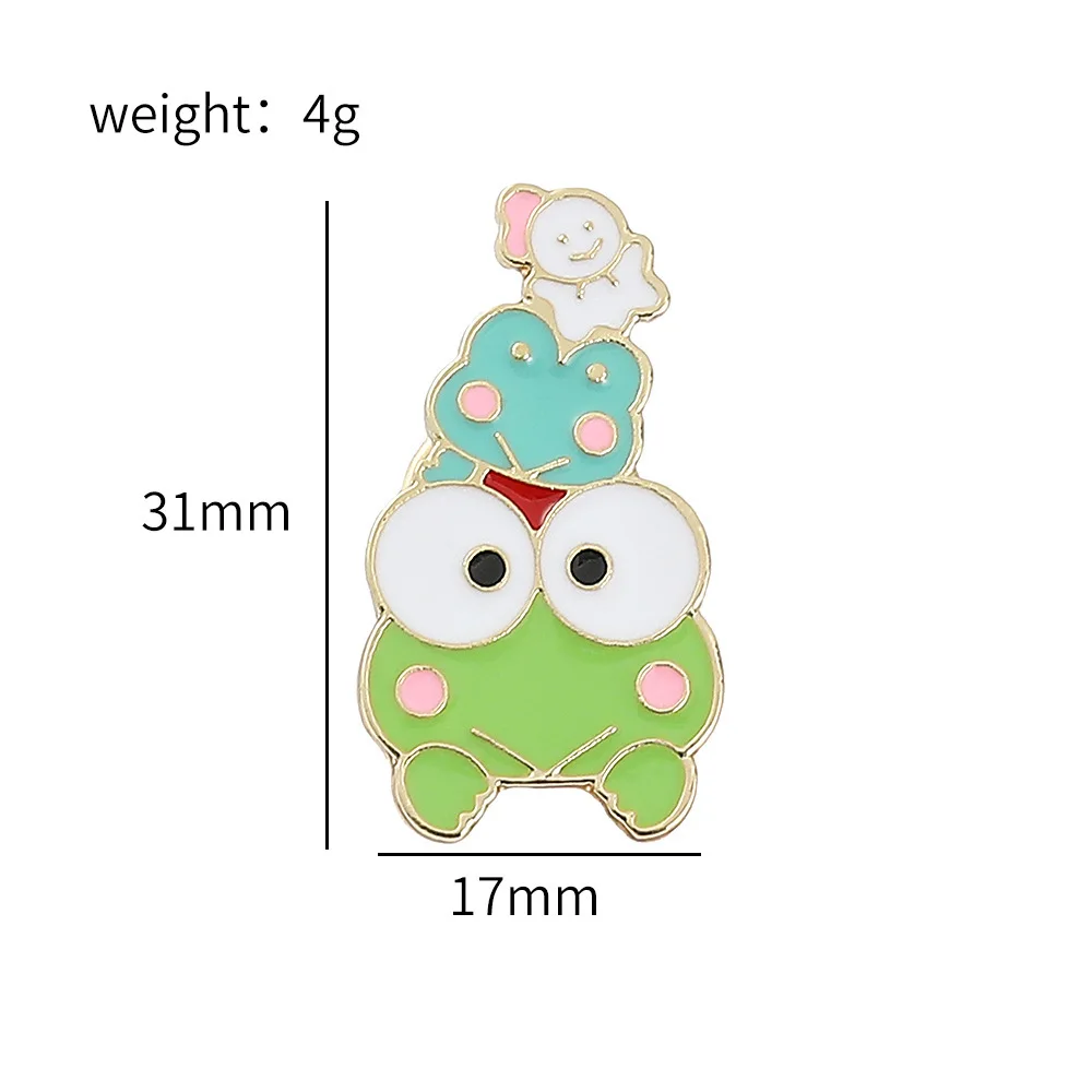 Sanrio Hello Kitty Kuromi Cute Kit Cat Lapel Pins for Backpacks Brooches for Women Enamel Pin Gift Fashion Jewelry Accessories