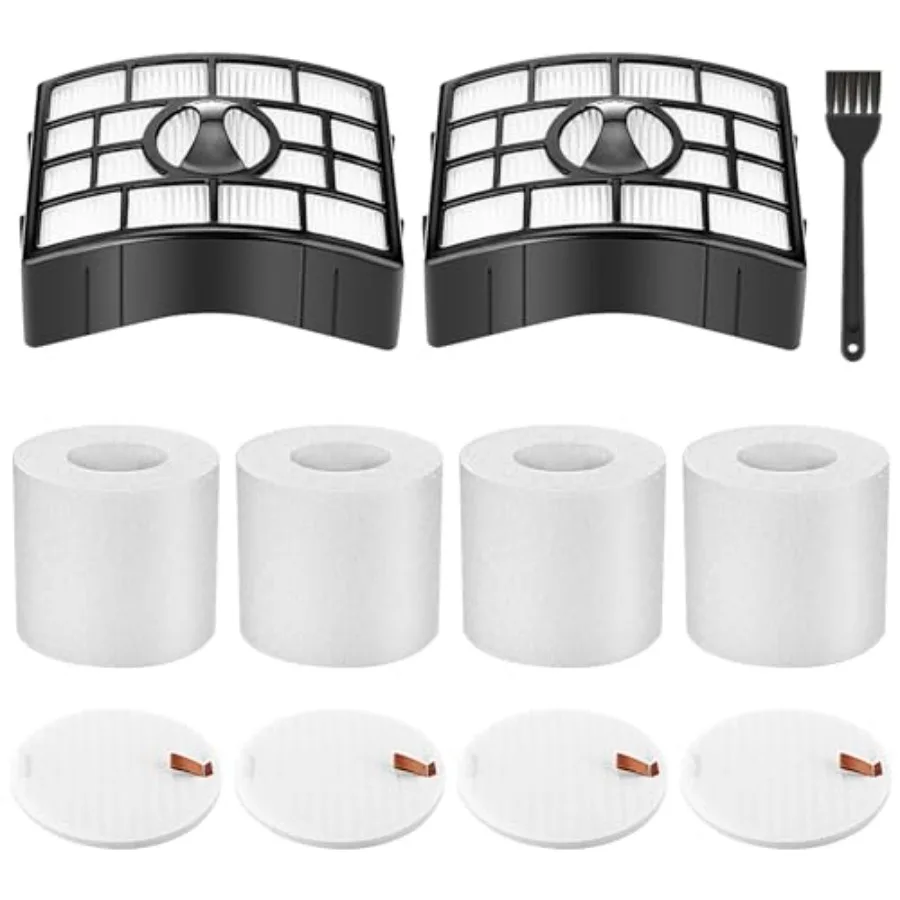 NV752 AZ1002 Replacement Filters for Shark Rotator Powered Lift-Away Vacuum NV650 NV650W NV651, NV652 NV750W NV751, NV752 NV831