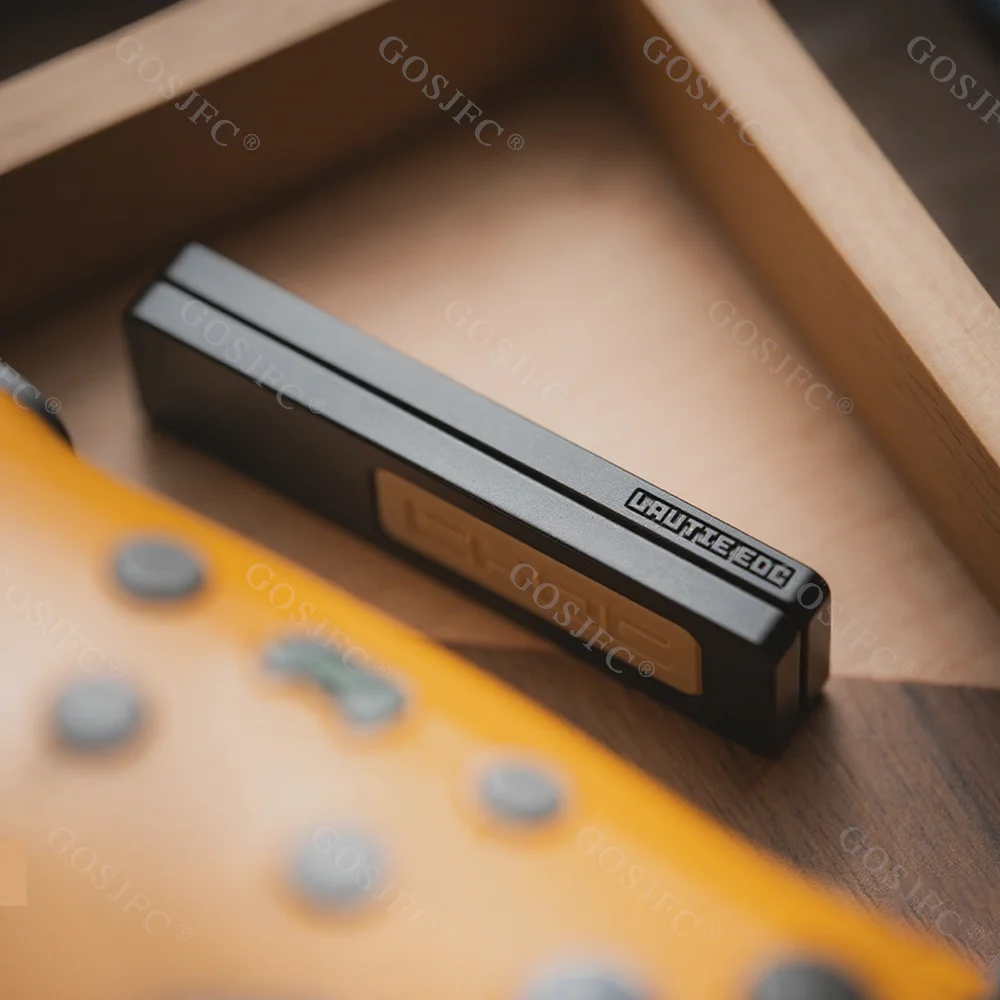 LAUTIE aluminium CHOC noir mécanique Fidget curseur Fidget jouets adultes soulagement du Stress jouet bureau accessoires de bureau