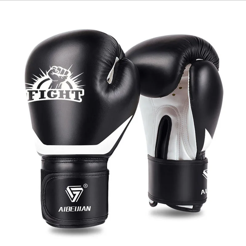 

12oz Fitness Gloves,PU Punch Boxing gloves for Professional Training, Sanda fighting gloves for Adults Kids Taekwondo kickboxing
