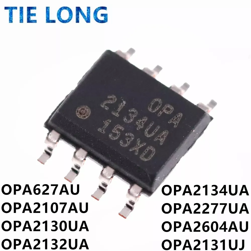 10pcs/lot OPA627AU OPA2107AU OPA2130UA OPA2132UA OPA2134UA 2134UA OPA2277UA 2277UA OPA2604AU 2604AU OPA2131UJ SOP-8 In Stock