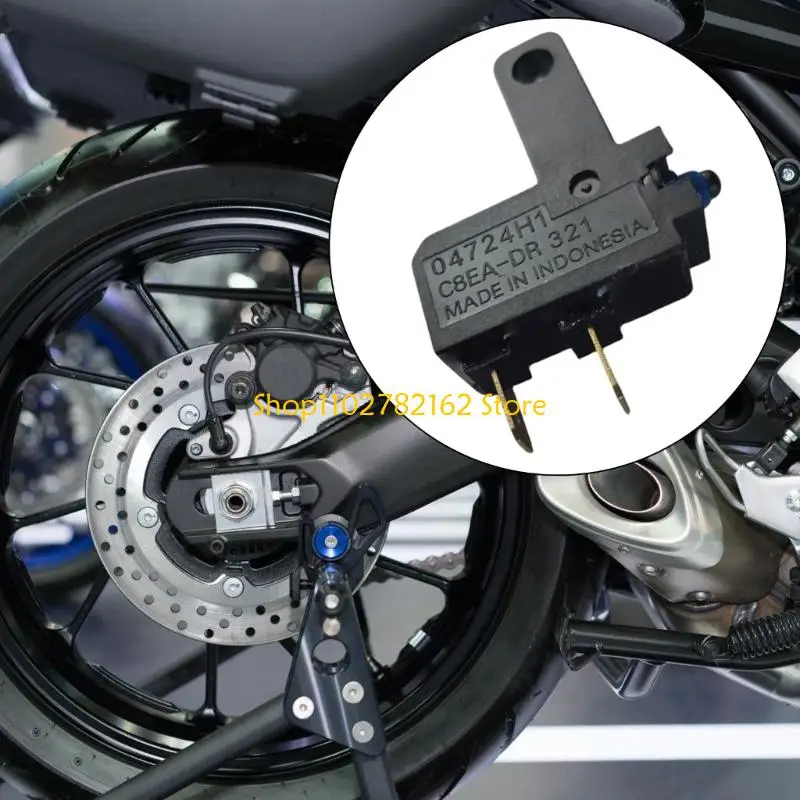 547B Heavy Duty Disc Brake Switches for Motorcycles Robust Metal Contacts For Reliable Performances In All Road Conditions