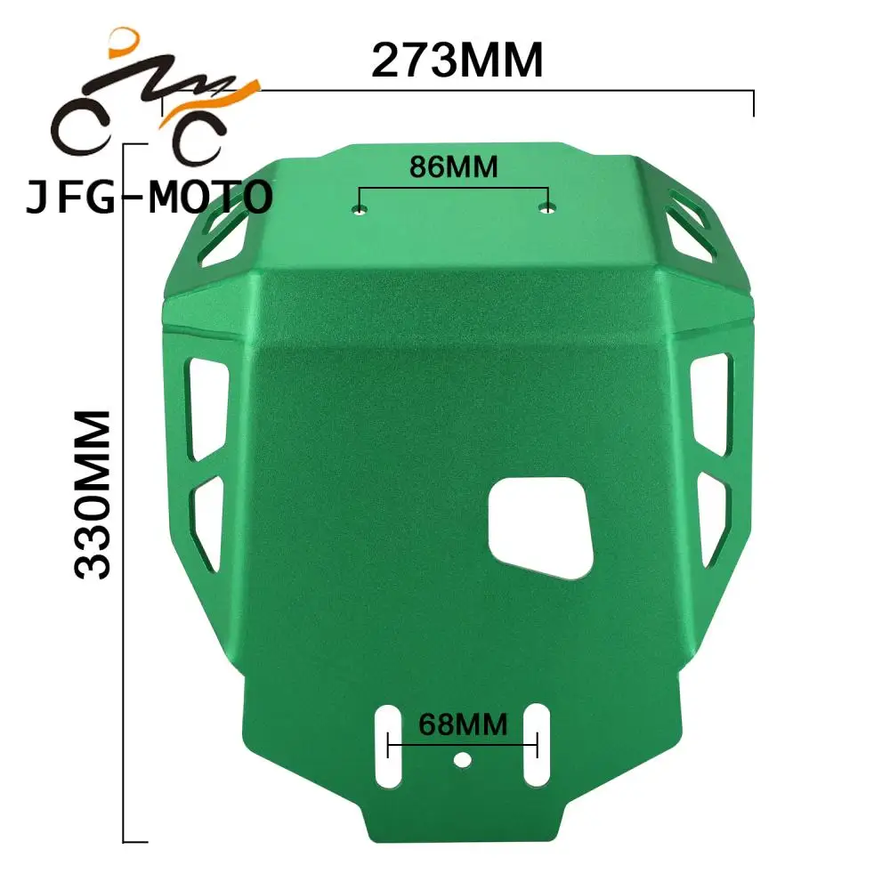 Motorcycles Accessories Base Chassis Protection Cover CNC Frame For KAWASAKI KLX230 KLX230R 2020-2024 Dirt Pit Bike Moto Parts