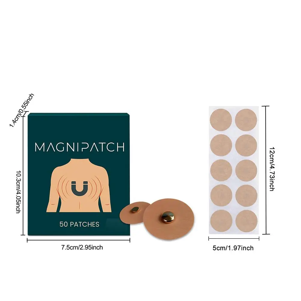 1/2/3 قطعة بقع الصحة المغناطيس Mugwort المنثول المشتركة مهدئا رقع العناية بالمفاصل الجسم الانزعاج الإغاثة بقع #6