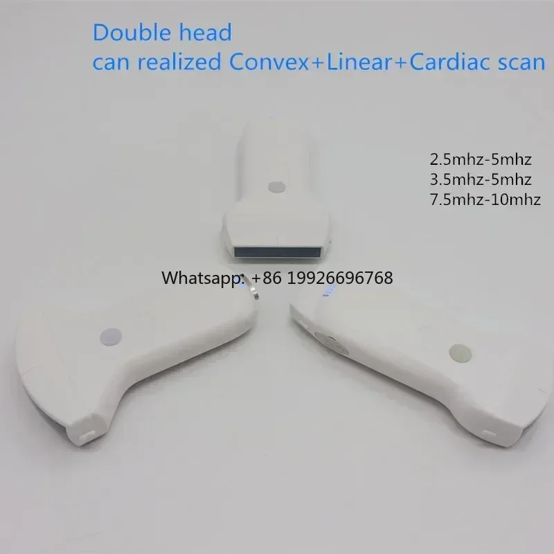 

Konted 3 In 1 Wireless Double Head Sonography C10RL Can Both Use WIFI And USB factory