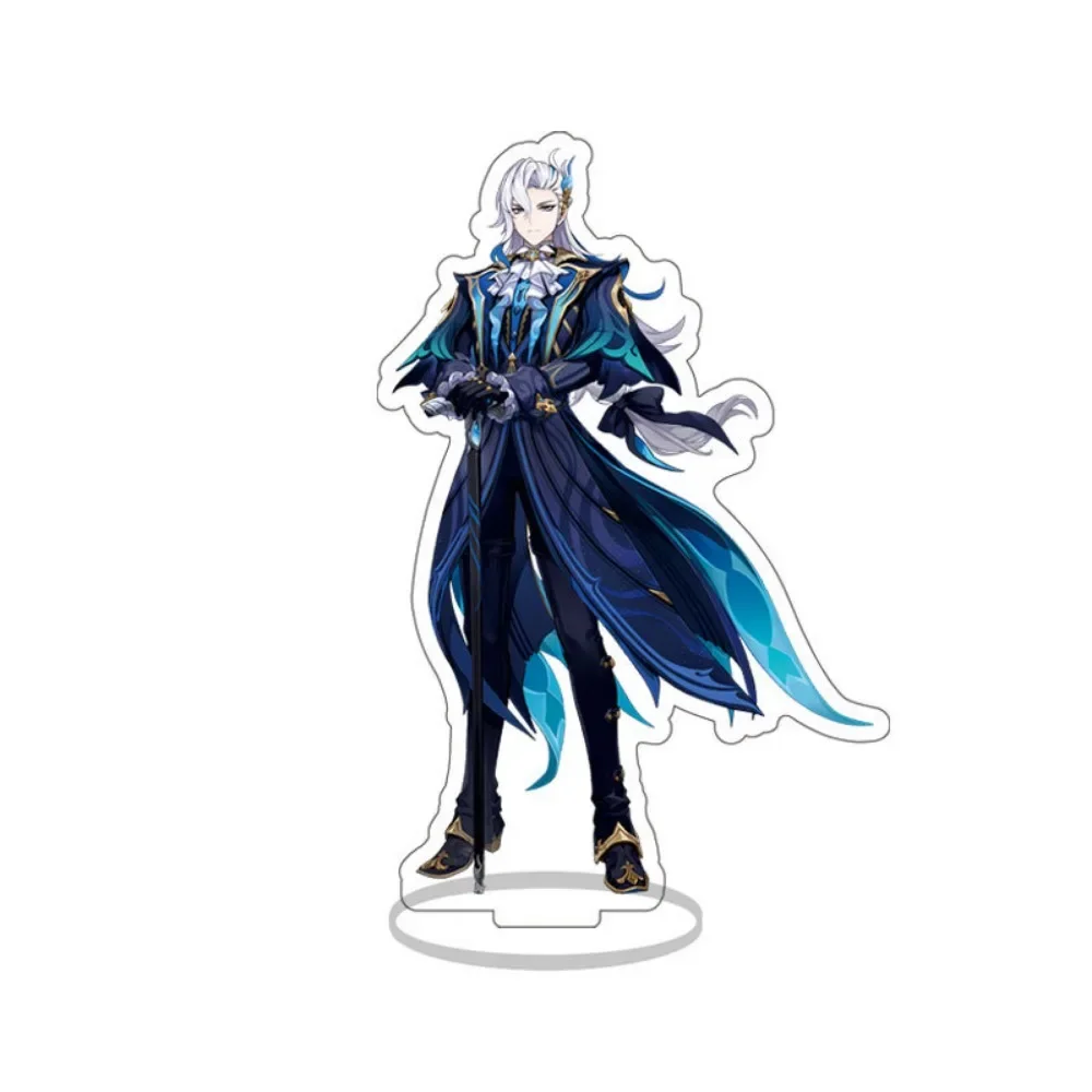 Furina Kaveh Wanderer Wriothesley Neuvillette شخصيات أكريليك حامل شخصية عمل نموذج غرفة ديكور للطاولات أنيمي جينش تأثير #6