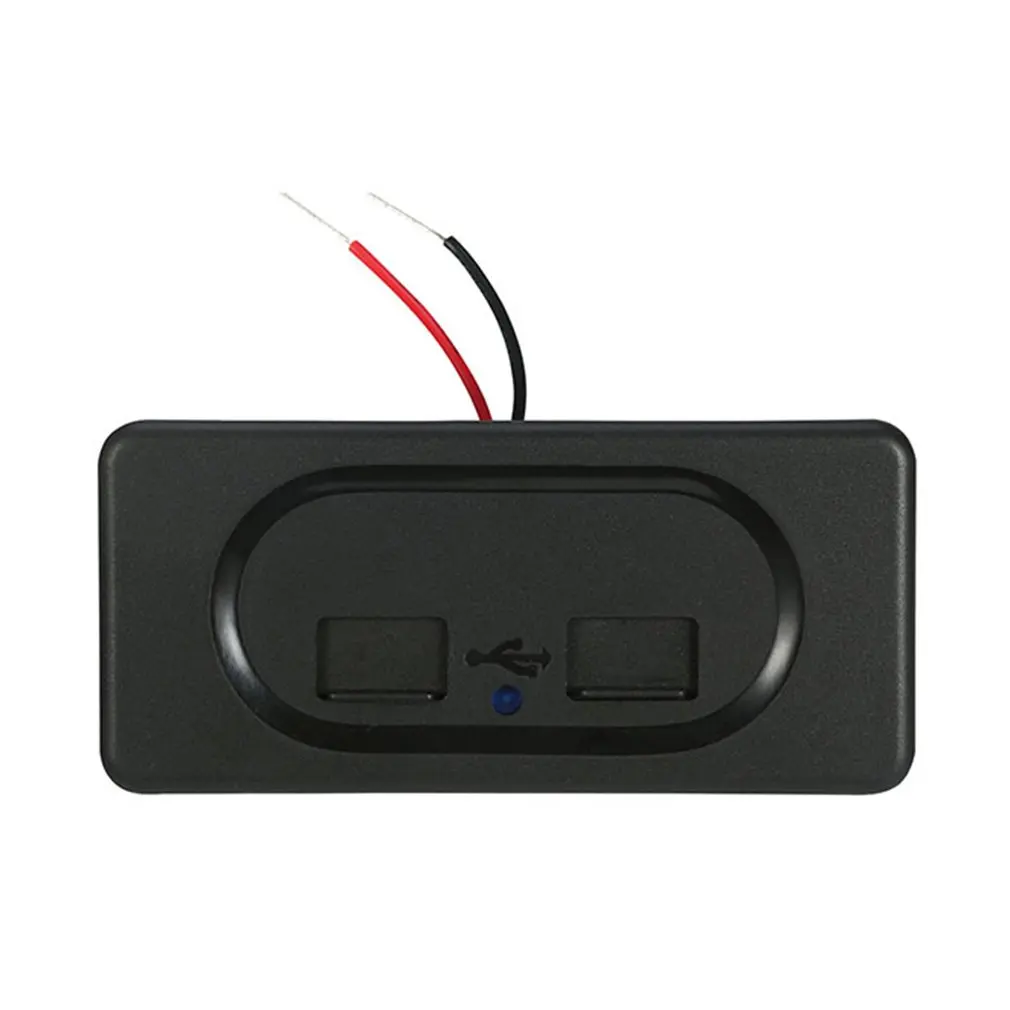 

Двойная розетка для зарядного устройства USB 4,8 А 3,1 А 12 В для мотоцикла, автогрузовика, квадроцикла, лодки, автомобиля, автобуса, 2,1 А, 2,4 А, розетка адаптера питания, дропшиппинг