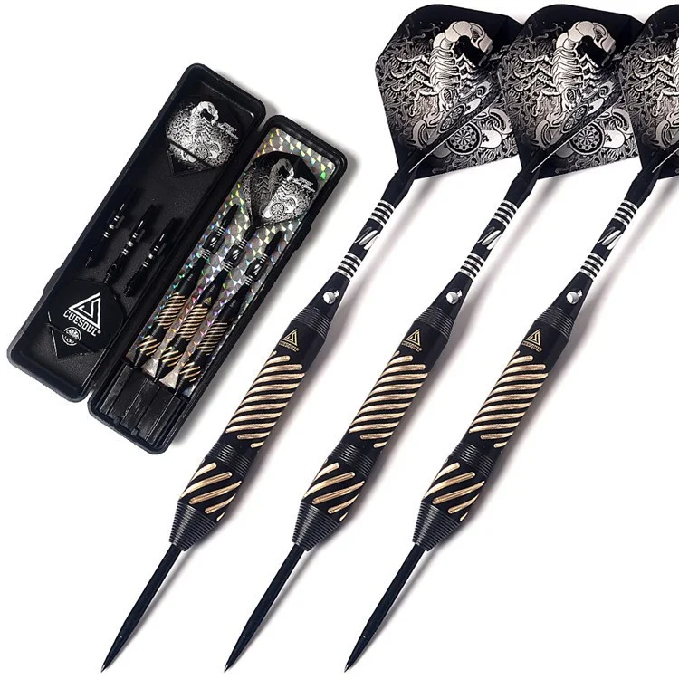 

CUESOUL Scorpion Series Professional Darts Steel Tip Dart Set 22g/24g/26g Dart 3 pieces