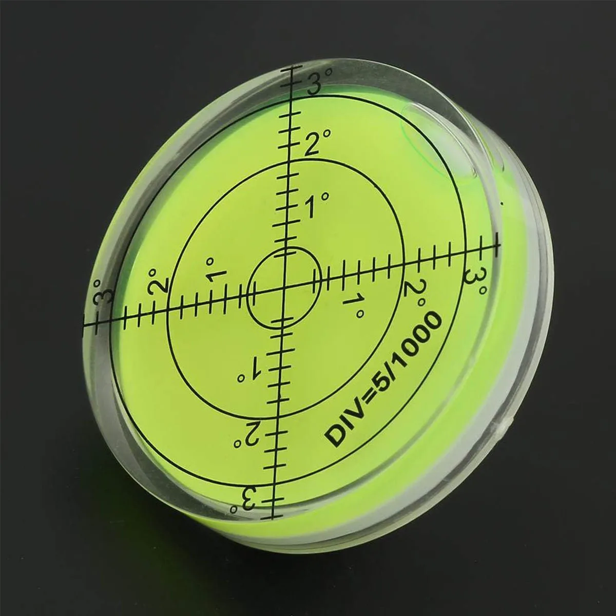 Plastic horizontal bubble tube portable level bubble circular level instrument universal level gauge mini small level bubble