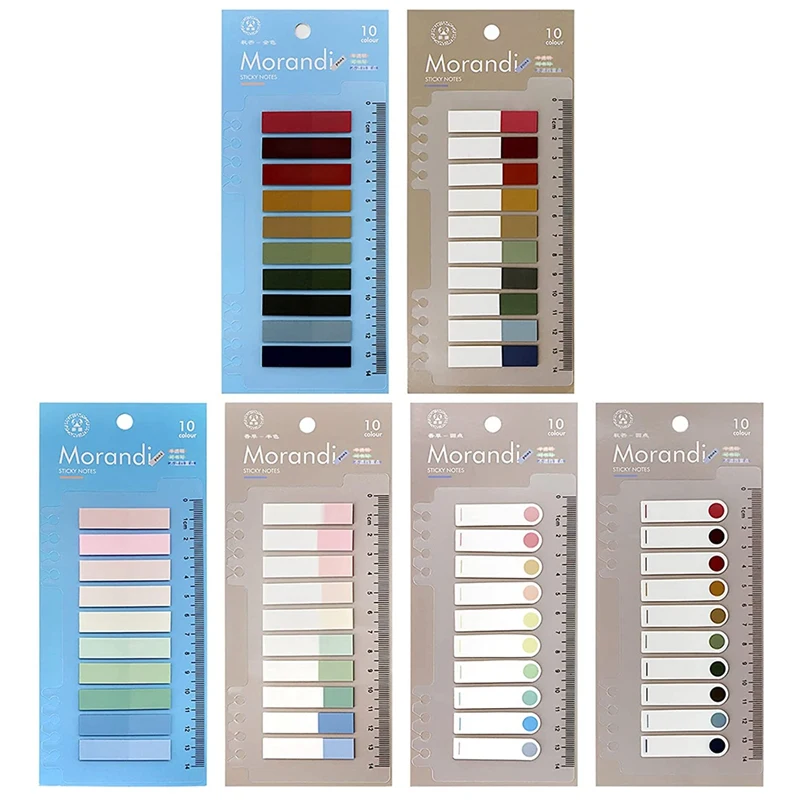 

Sticky Index Label Signs, Page Marker Sticker Translucent Writable And Reapply Color Document Labels With Ruler