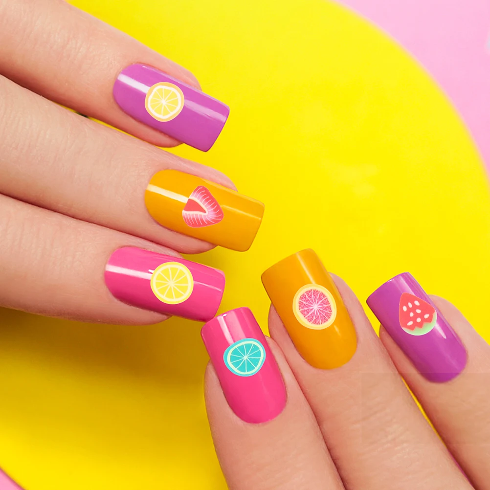 2000 stuks klei fruit slice nail art decoraties watermeloen aardbei citroen ananas voor manicure gezicht make-up accessoires