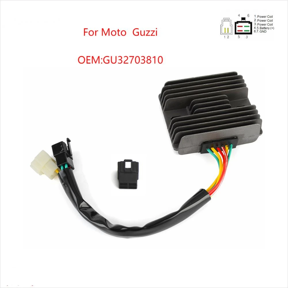 Motorcycle Voltage Regulator Rectifier For Moto Guzzi Nevada Breva 750 2004-2010 V750 IE V7 Special Cafe Classic GU32703810 Part