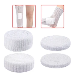 1 Roll Elastic Net Wound Dressing Net Tubular Bandage Mesh Tubing Tubular Gauze Fix Breathable Bandage Retainer For Wrist Elbow