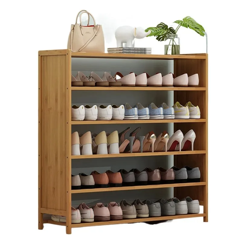 Nanzhu shelf simple household door economical multi-layer shoe cabinet dust-proof dormitory storage rack