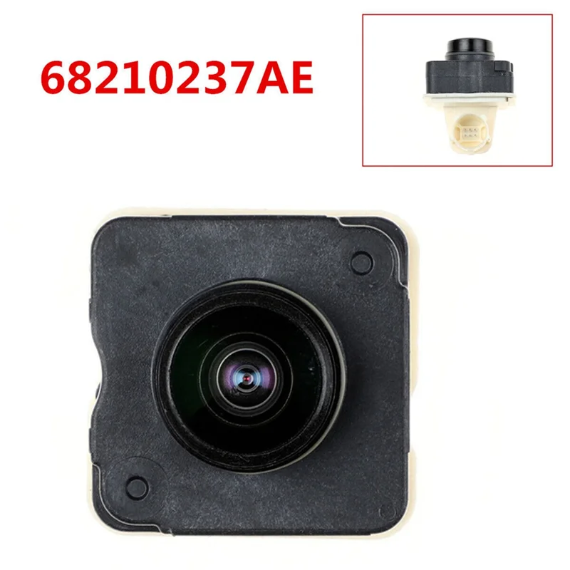 Câmera de visão traseira do carro para Chrysler 300, Estacionamento reverso, Câmera de inversão, 3.6L, 15-20, 68210237AE