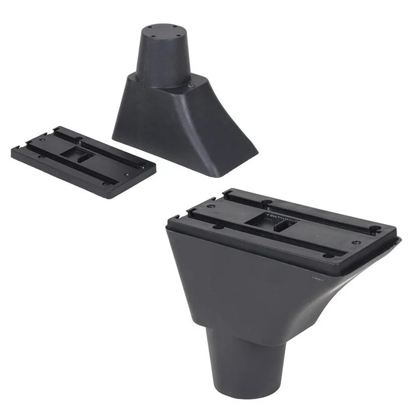 For Seat Ibiza 6j armrest box For Seat Ibiza central Store content Storage box armrest box with cup holder ashtray USB interface