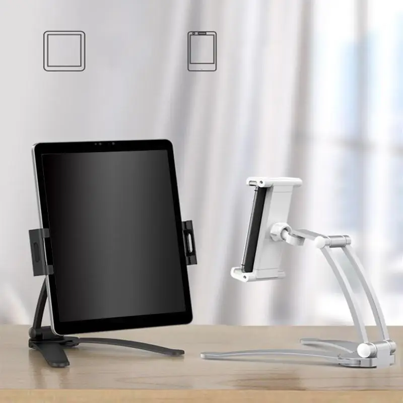 Y1UB Creative Lazy Desktop Bedside Phone Holder Portable Multifunctional Folding