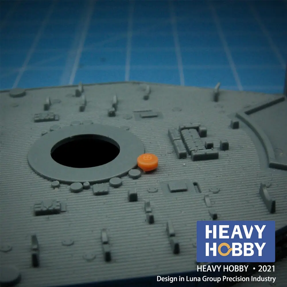 Heavy Hobby 3D Print Kit HH-70002 1/700 WWI Royal Navy Wind Tube Set A