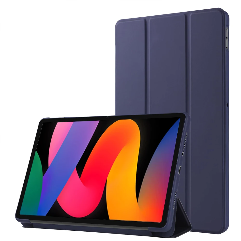 NONE Silikonhülle für RedMi Pad 2 11 Zoll, RedMi Pad SE 11, RedMi Pad SE 8.7, faltbare Hülle mit automatischer Sleep/Wake-Abdeckung 4