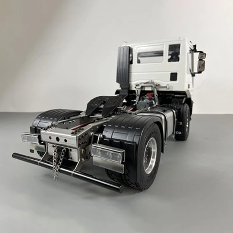 1/14 Truck 4x2 Tractor Simulation Model Towing Head Metal Chassis For Tamiya  Iveco Scania Man Actros Volvo Parts