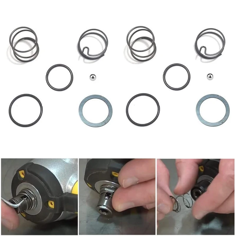 Spring Steel Ball for Dewalt Impact Driver N078434 N089668 Impact Wrench Accessories Power Tool Parts Compression Spring Kit