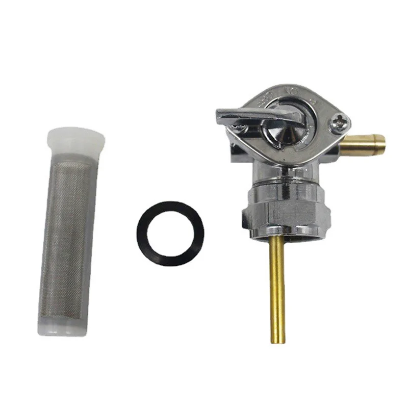 Strange 1 PCS Motorcycle Fuel Valve Oil Switch Pump Faucet Cock Filter As Shown 62169-83981 For Davidson Sportst