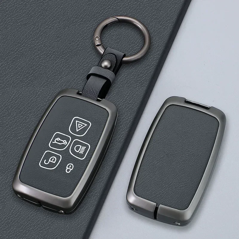 

For Land Rover Range Rover Sport Evoque Freelander For Jaguar XF XJ XE XJL XF Zinc Alloy Car Key Shell Bag Case Cover Bag Holder