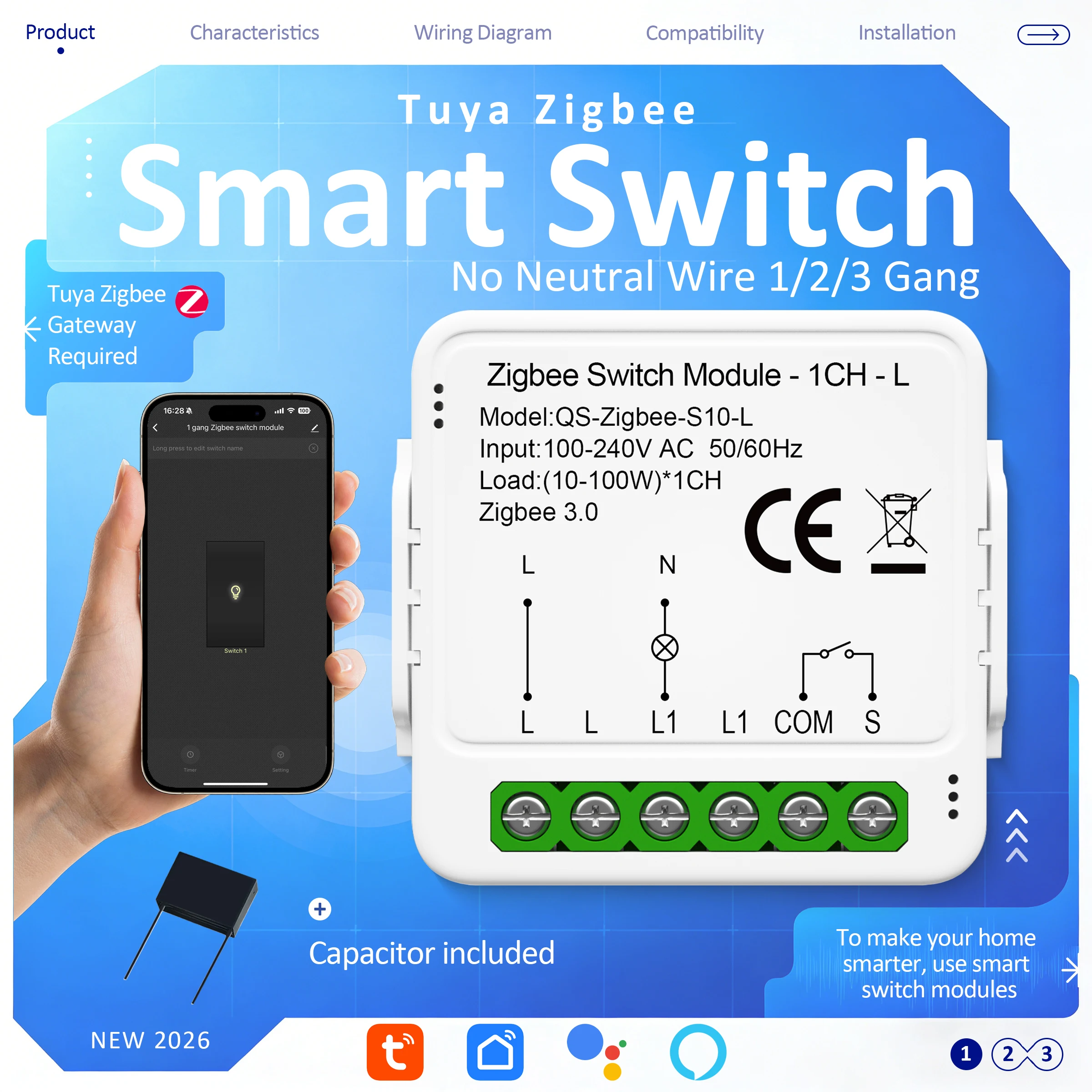 Tuya Smart Switch M…