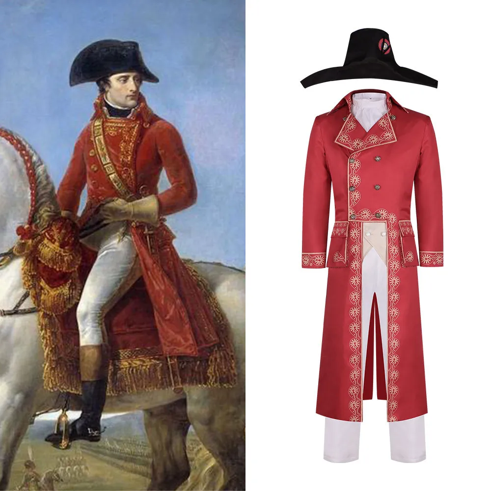 

Napoleon Movie Costume Festival Medieval Court Retro Napoleon Cosplay Costume Dress-up Suit