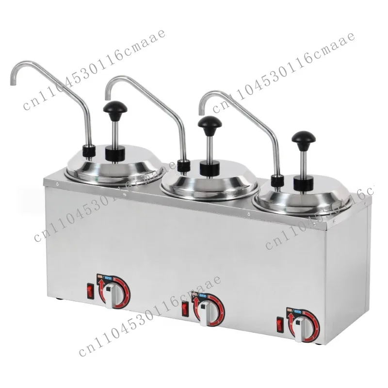 110V 220V New Restaurant Nachos Cheese Melter Dispenser Heating Machine for Chocolate Cheese Jams Cooking Equipment view 4