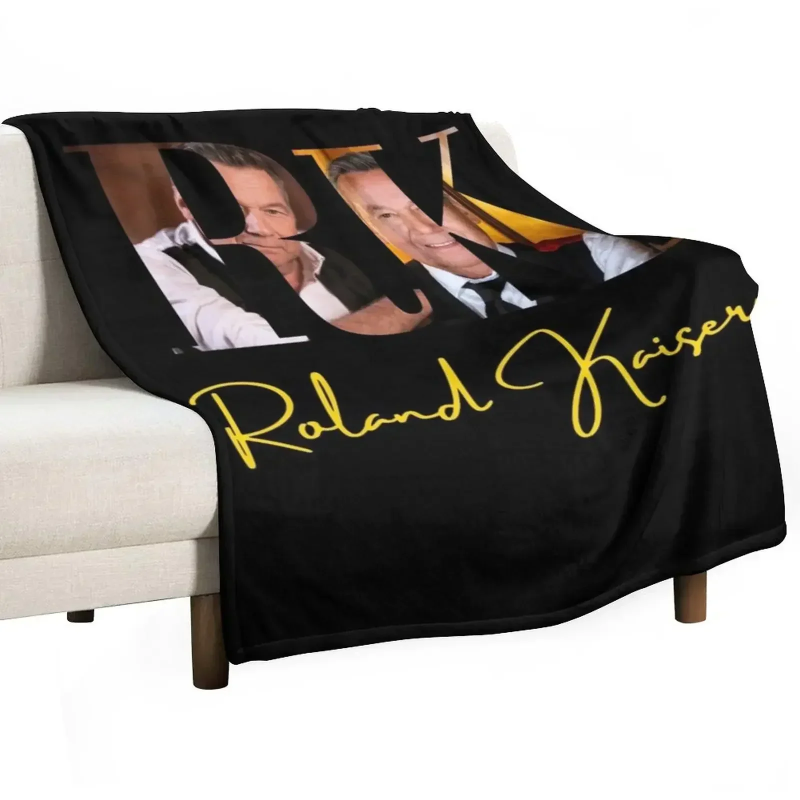 

Roland Kaiser-roland kaiser festival- roland kaiser merch Throw Blanket Cozy Napping Blanket Gift for Mom Dad