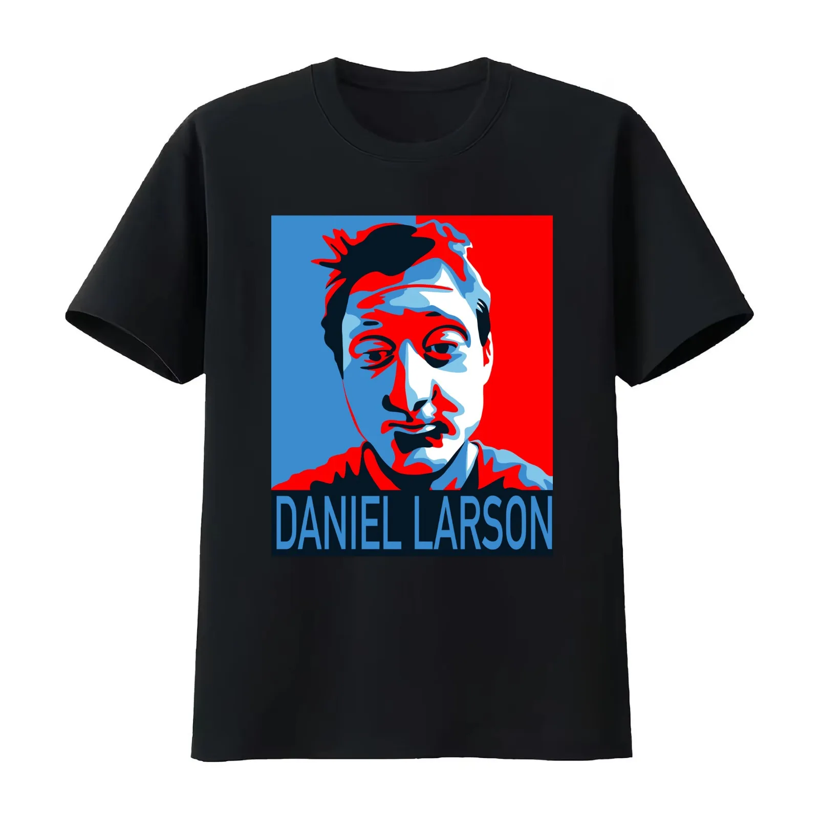 Vintage Retro Daniel Larson for President Gift For Mens Womens T-Shirt Summer Casual Cotton Tee Oversized Streetwear Tops