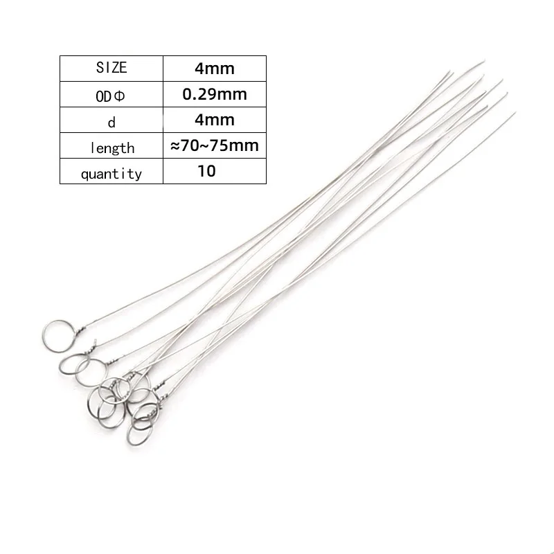 Reusable Inoculation Rod Kit 4mm Cell Stretching Tool Perfect Bacterial Cell Tissue Culture Comes complimentary Inoculation Ring