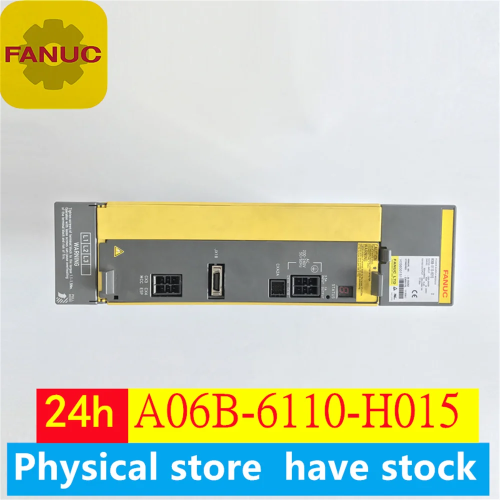 A06B-6110-H015  FANUC original new servo driver A06B-6110-H015