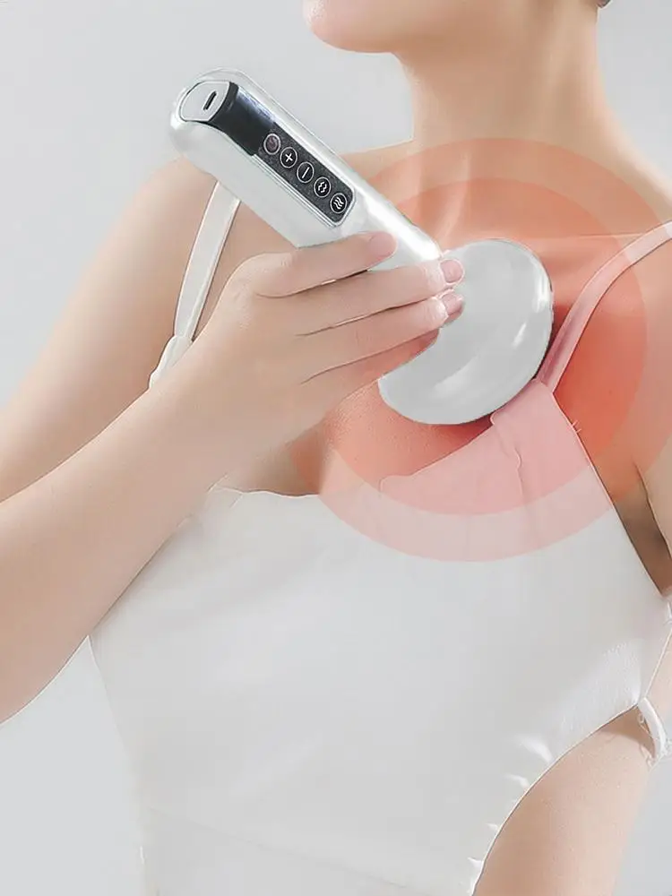 مدلك الحجامة الكهربائية كوب شفاط المكنسة الكهربائية غواشا مكافحة السيلوليت كشط الأشعة تحت الحمراء الحرارة تدليك الجسم التخسيس