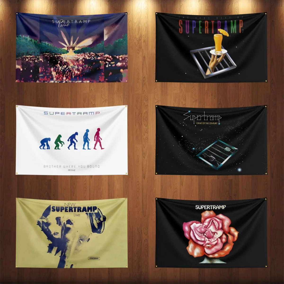 

3x5 Ft Heavy Rock Band S-Supertramps Flag Polyester Digital Printing Banner for Bedroom Wall Out Door Decoration