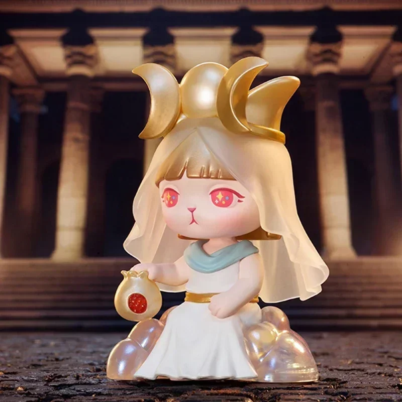 POP MART Bunny Mysterious Tarot Series Kawaii Anime Action Figure Blind Box - Surprise Mystery Doll Collection Toy for Girls image 3