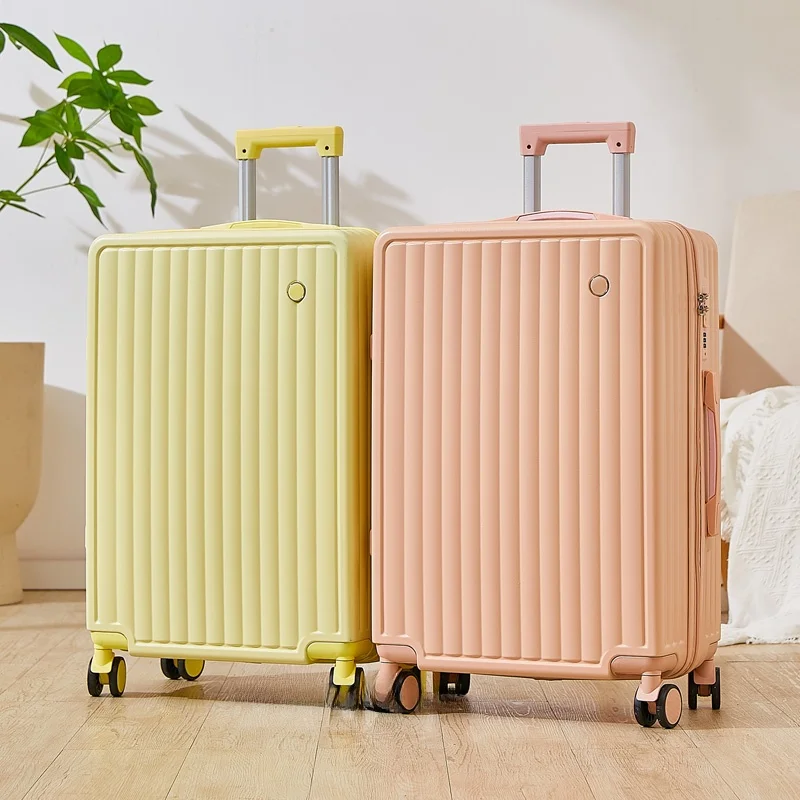 Candy Colored 20 Inch Lage Carry on Bag with aron Colors Large Capaci 30 Inch 24 Inch Travel Suitcase Password Lo