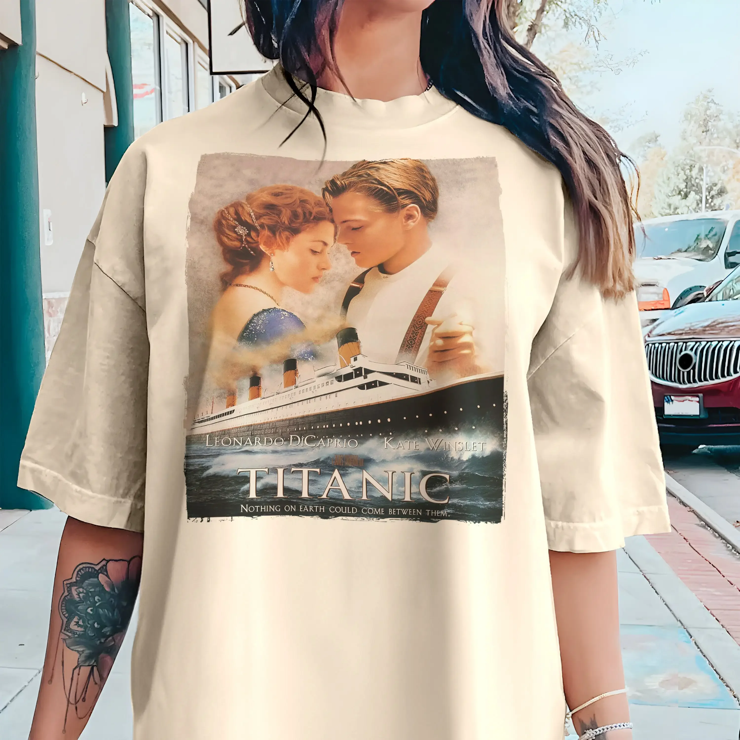 Titanic V7 Movie Poster Classic T Shirt all sizes S 5XL