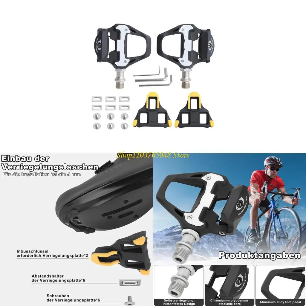 

R53E Biycles Flat Pedals Clip Clip Converter High Pellouds Adapter