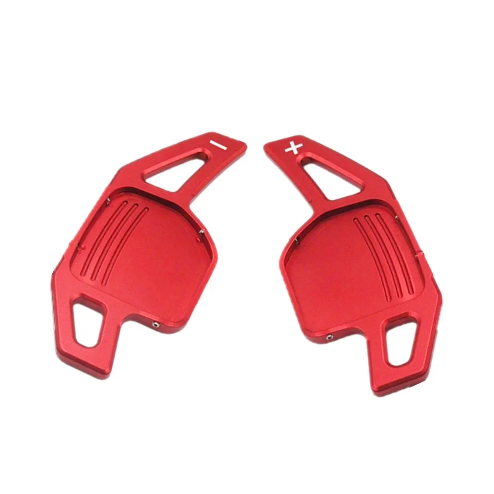 For Audi A3 A4L A5 A6 A7 A8 S4 S6 S7 Q3 Q5 Q7 TT 2012-2016 Year Steering Wheel Shift Paddle Shifter 2Pcs Red Black Silver