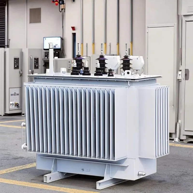 Oil Immersed Electrical Transformer Three Phase Liquid Immersed Transformer Outdoor Pole Mounted Power Distribution Transformer