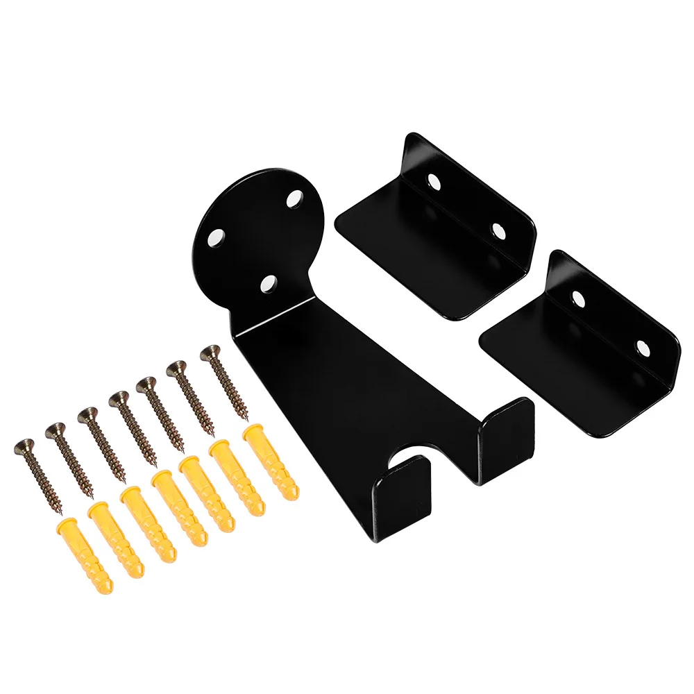 Wall Mounted Iron Bike Holder Stand Hook Bicycle Pedal Storage Hanger Kit - Vertical Bike Storage Solution image 2
